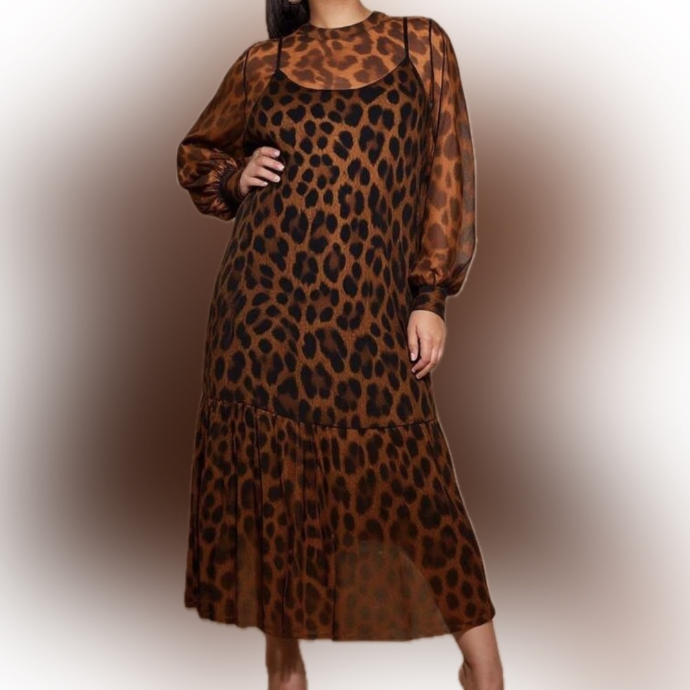 🐆 PLUS Sheer Maxi 🐆 - Picture 4 of 6